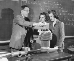 Bradley Jones in the classroom.