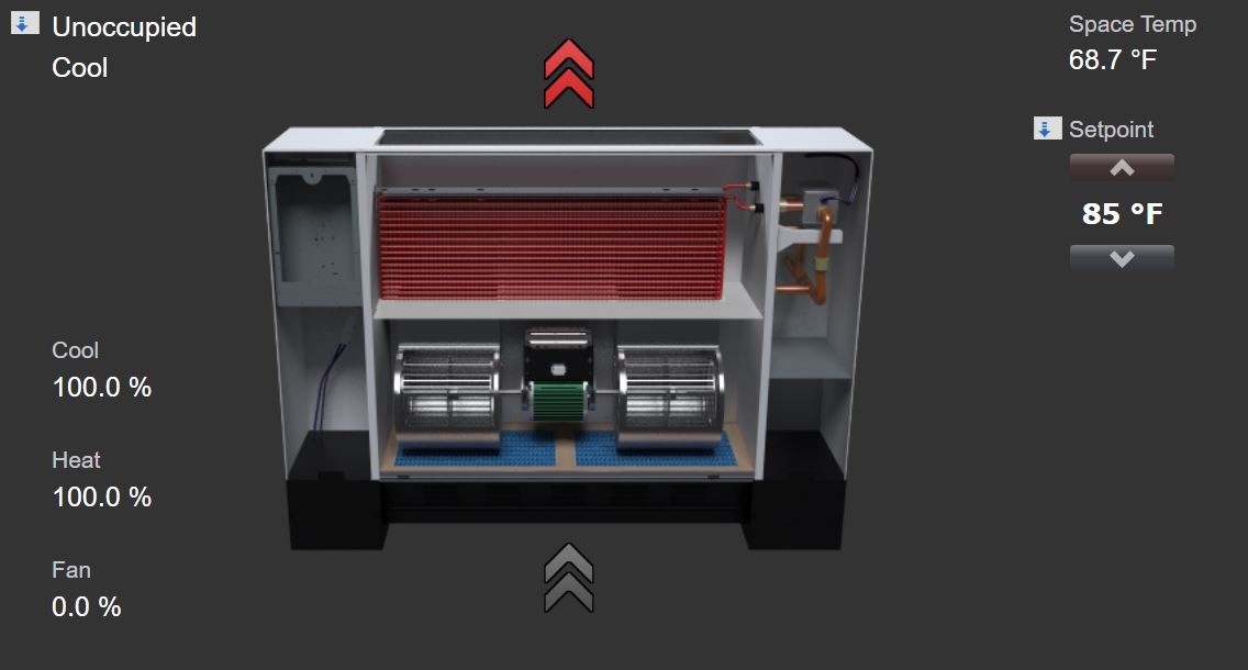 Illustration of a Fan Coil Unit