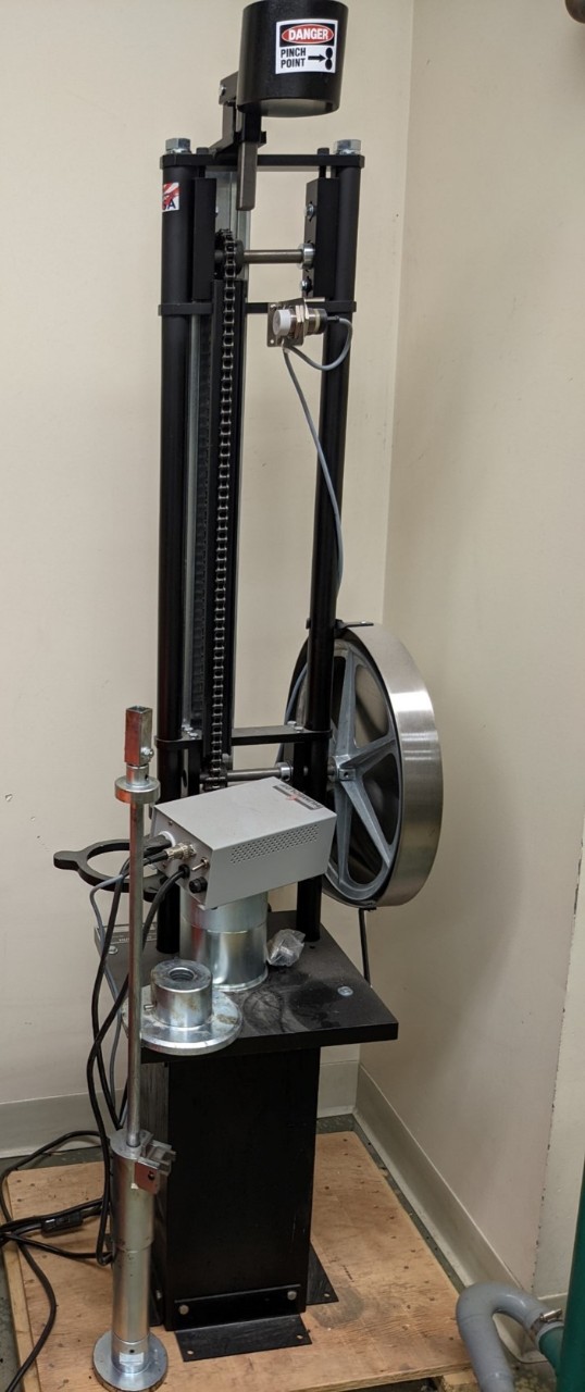 Image of infrastructure material testing facilities at the Center for Smart, Sustainable, and Resilient Infrastructure