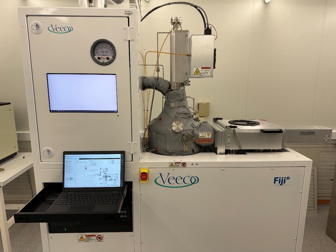 Veeco Fiji Plasma Enhanced Layer Deposition machine in Mantei Center cleanroom