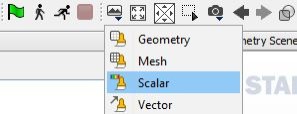 Create a new scalar scene