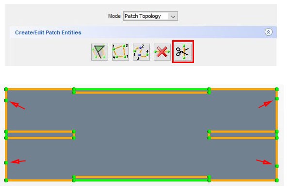 Create dots in the patch topology