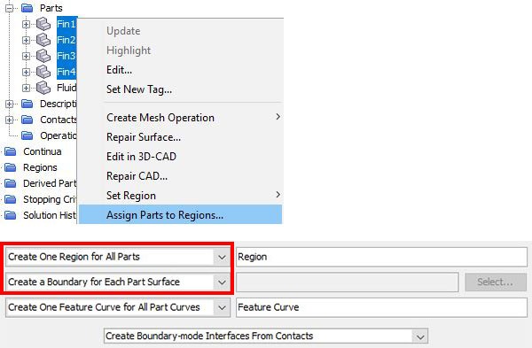 Create the solid region