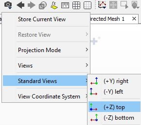 Set the view of the window