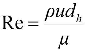 Reynolds number equation 