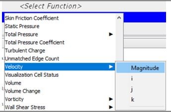 Select the function of scalar scene