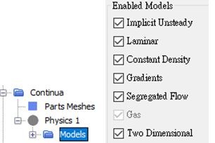 Physics model selection