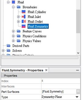 Symmetry boundary conditions